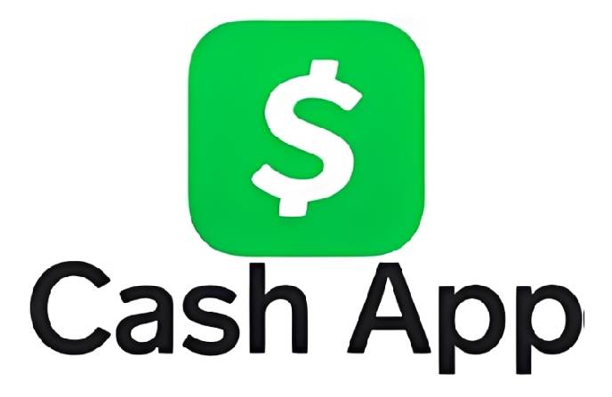 Cash App symbol on white background