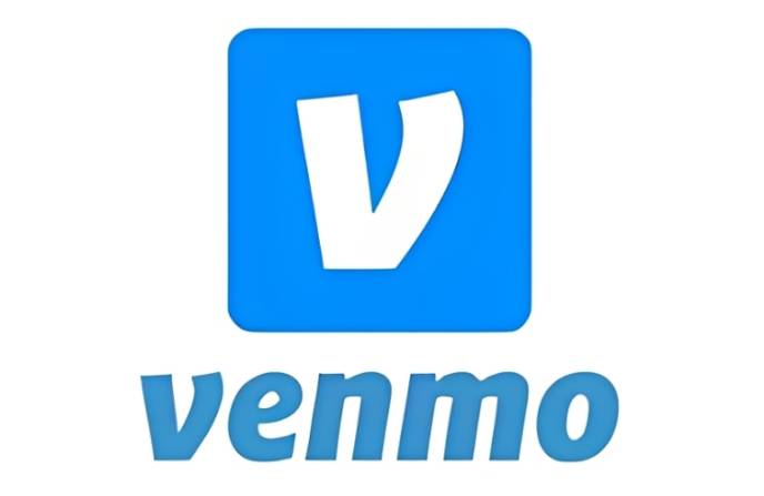 Venmo logo on a white background